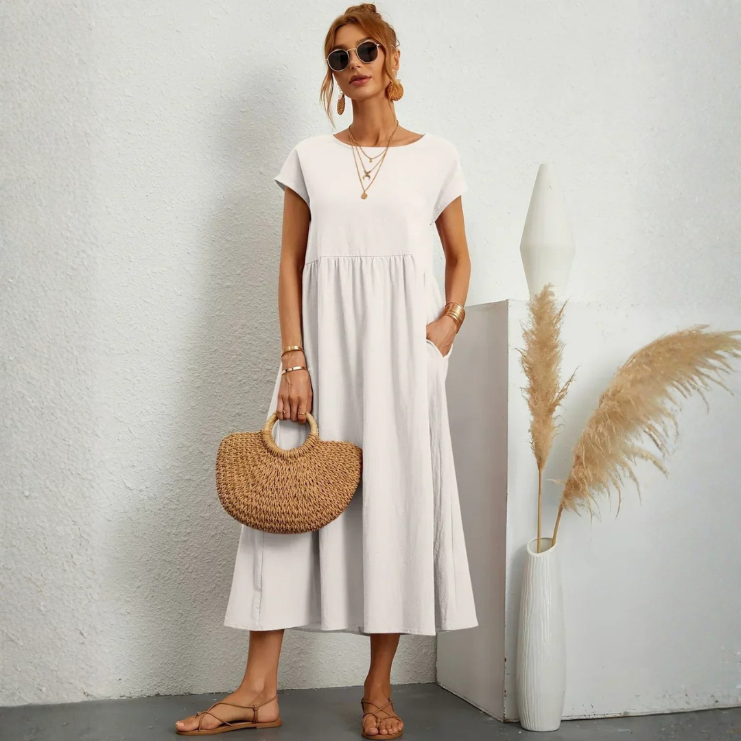 Robe femme maxi légère respirante pour l'été – Image 14