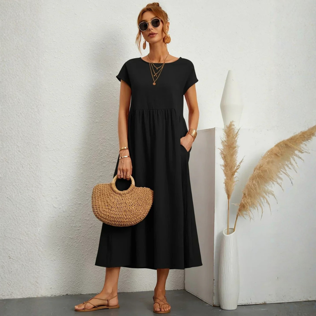 Robe femme maxi légère respirante pour l'été – Image 16