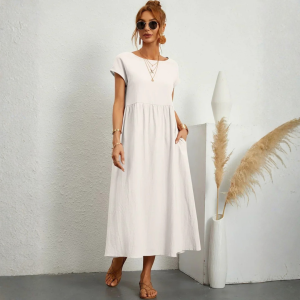 Robe femme maxi légère respirante pour l'été