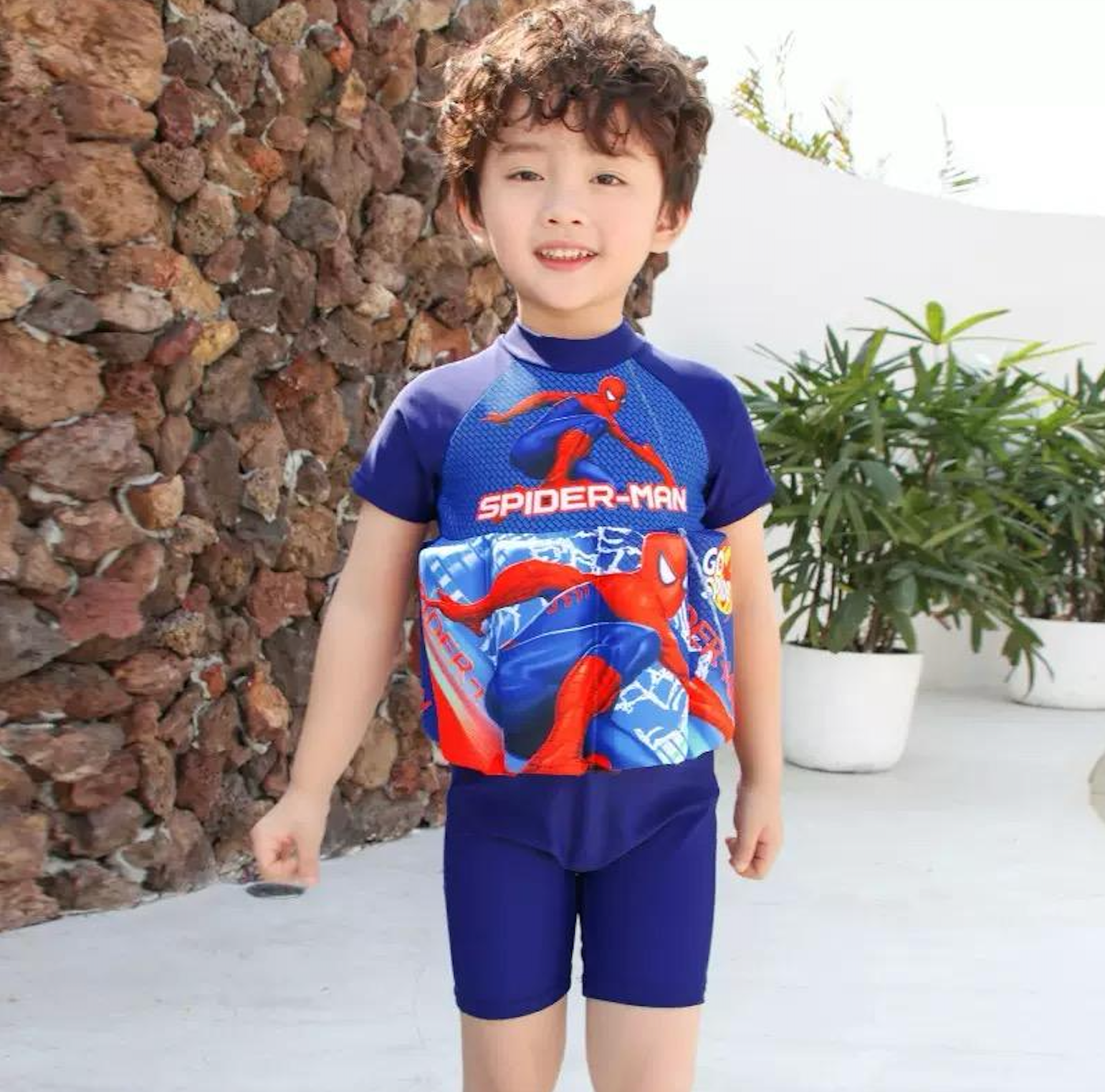 Gilet de natation enfant 3 en 1 – Aide à la nage réglable 1 à 6 ans – Image 4