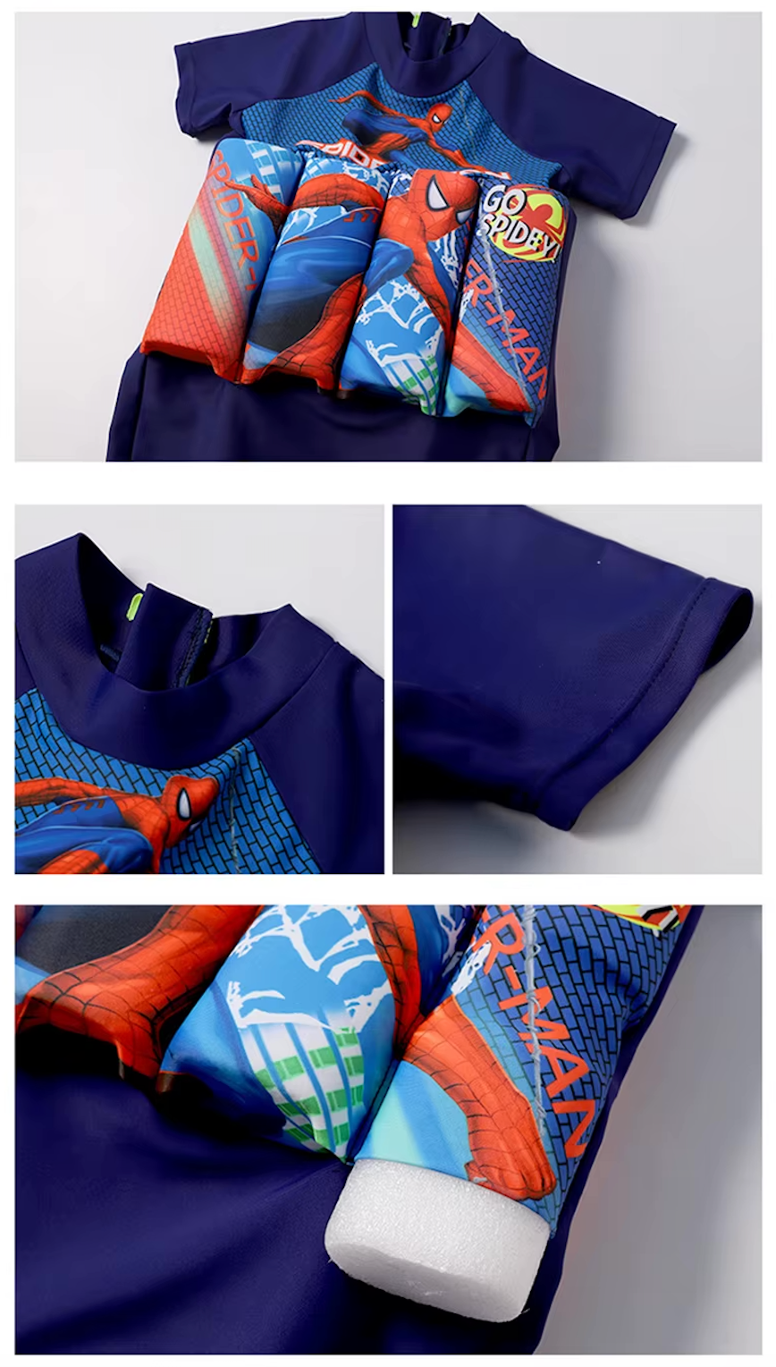 Gilet de natation enfant 3 en 1 – Aide à la nage réglable 1 à 6 ans – Image 15