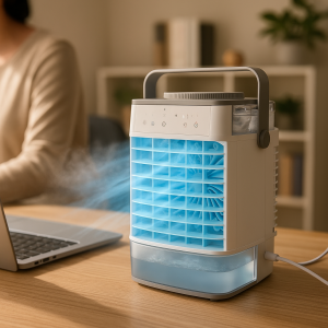 Climatiseur portable humidificateur ventilateur 3 en 1