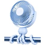 Ventilateur Mini Poussette Portable Sécurisé Bébé Été