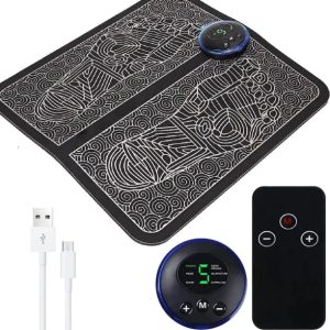 Tapis de massage EMS pieds | Soulagement neuropathie circulation