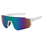 Lunettes soleil futuristes protection UV400 design moderne unisexe sport