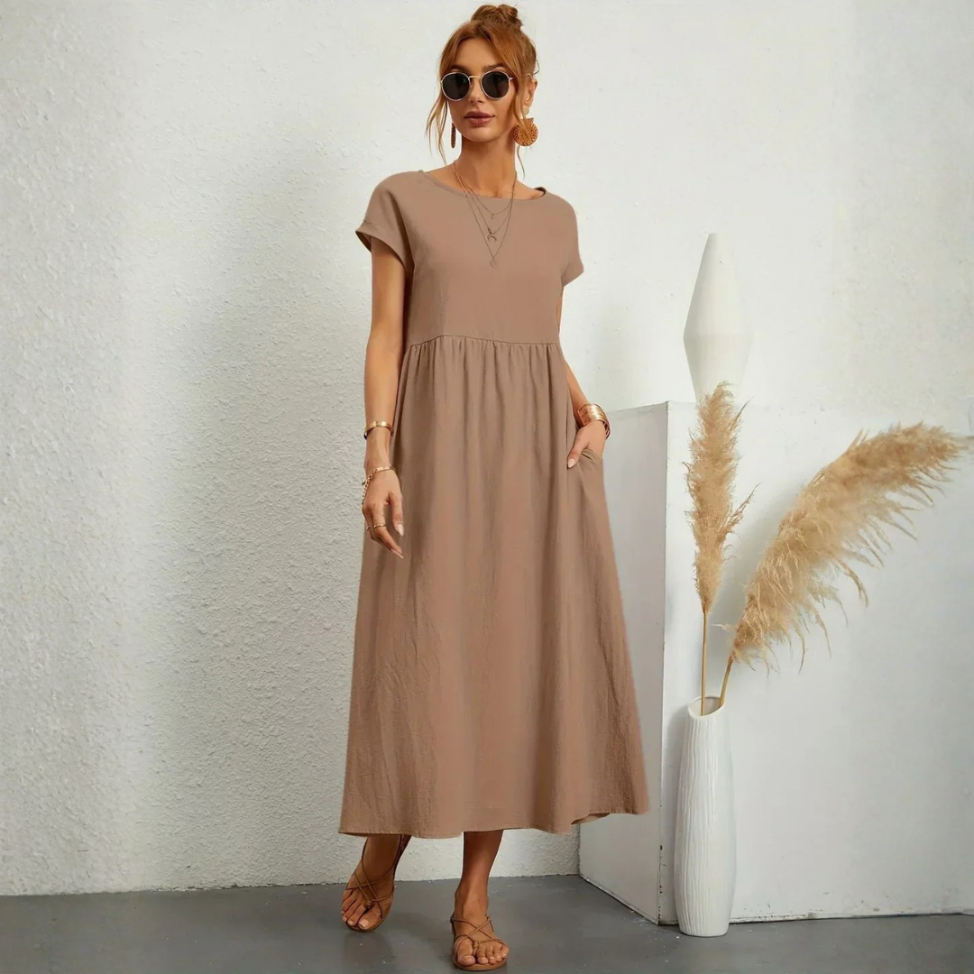 Robe femme maxi légère respirante pour l'été – Image 7
