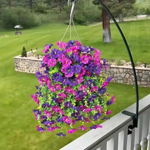 Fleurs artificielles résistantes UV – Déco murale