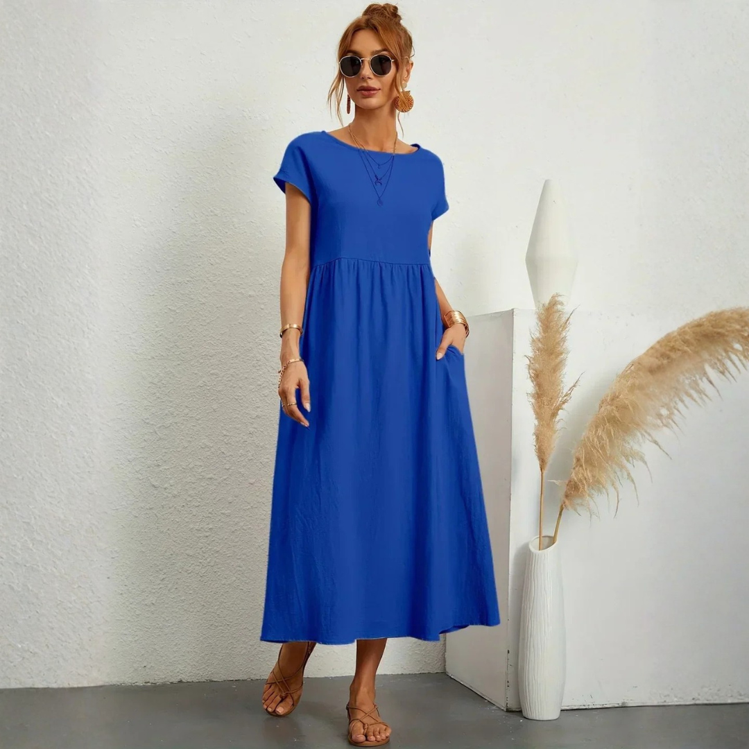 Robe femme maxi légère respirante pour l'été – Image 6