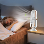 Mini Ventilateur Portable USB Silencieux | Double Flux d'Air 720°