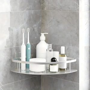 Étagère douche murale anti-rouille – Organiseur salle de bain