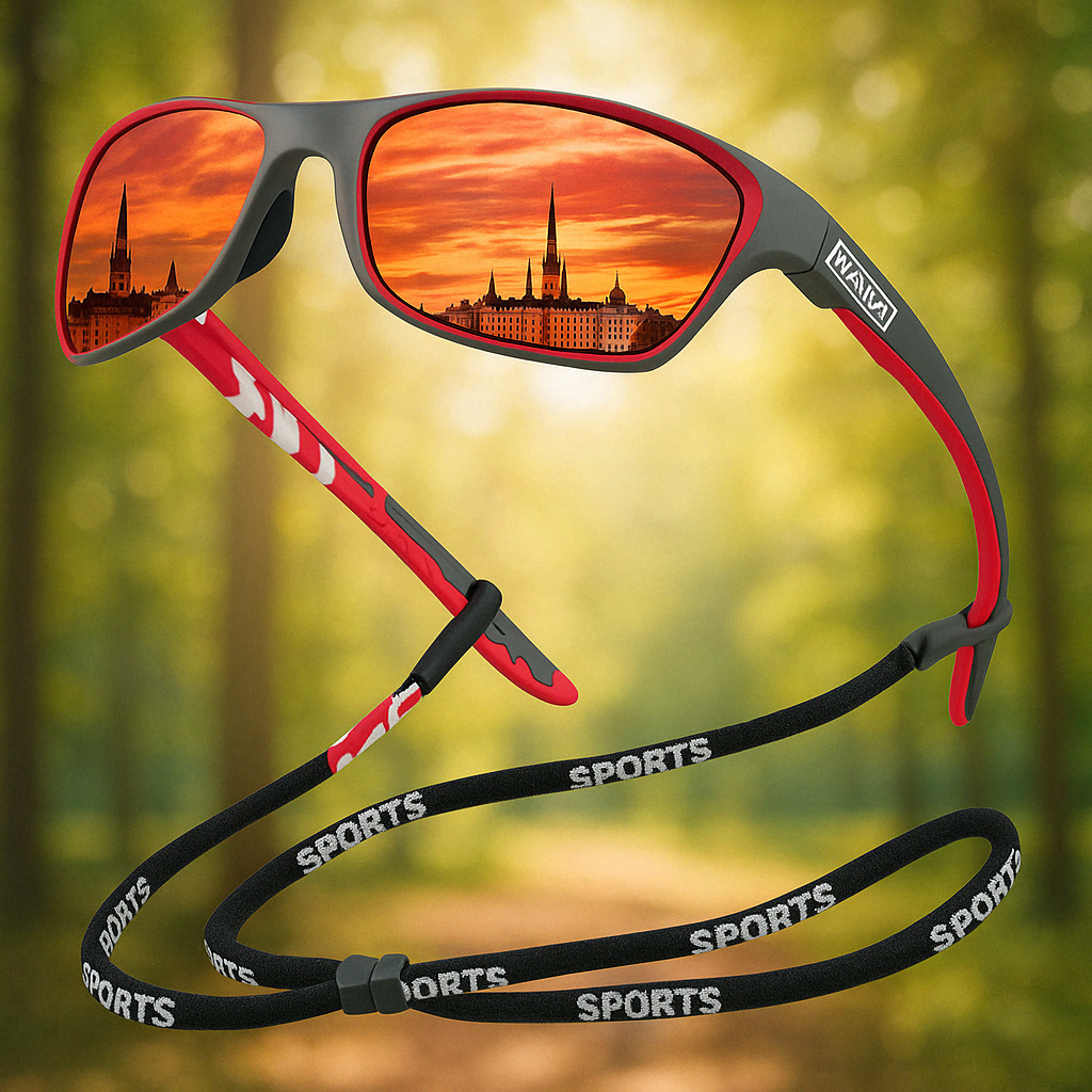 Lunettes Sport Polarisées Protection UV400 Confortable – Image 3