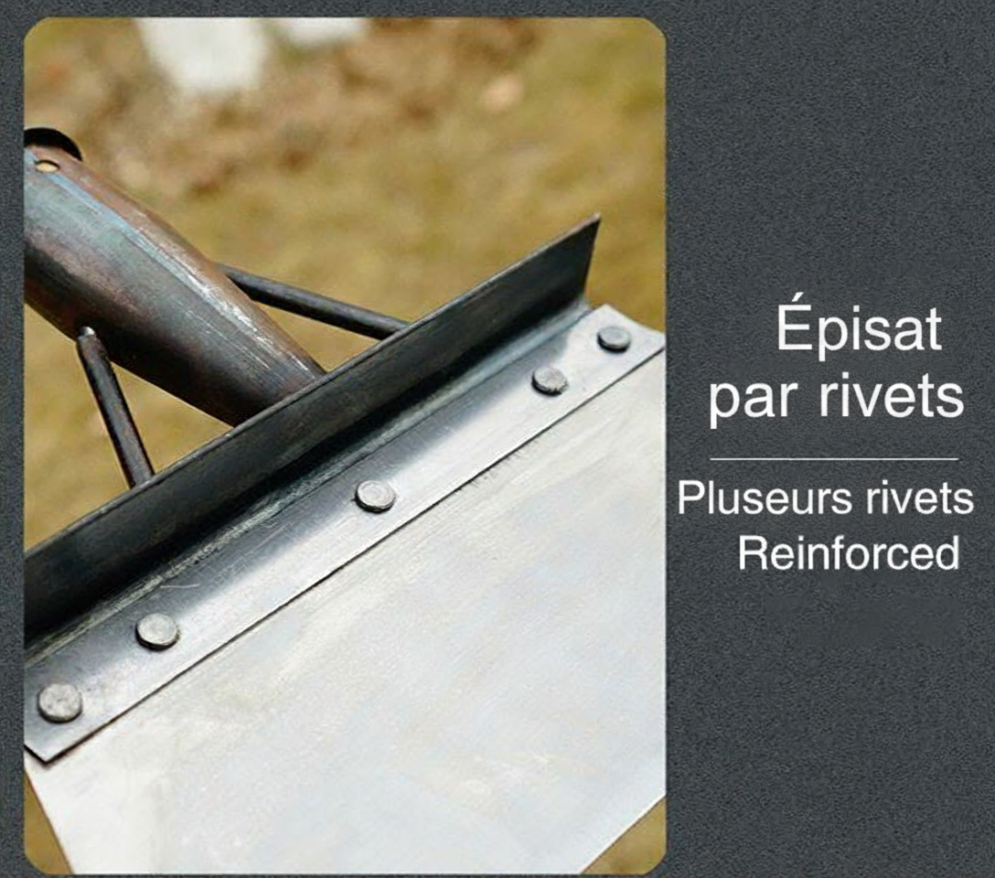 Pelle de jardin multifonction pour désherbage et nettoyage – Image 7