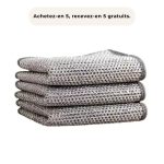 Éponges métalliques résistantes pour la cuisine