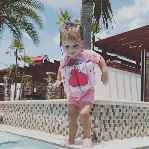 Gilet de natation enfant 3 en 1 – Aide à la nage réglable 1 à 6 ans – Image 11