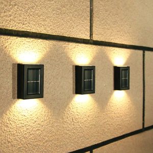 Lumière Solaire Extérieure LED pour Patio Jardin