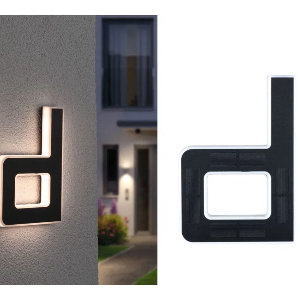 Numéro de Maison Solaire LED – Éclairage Extérieur – Image 14
