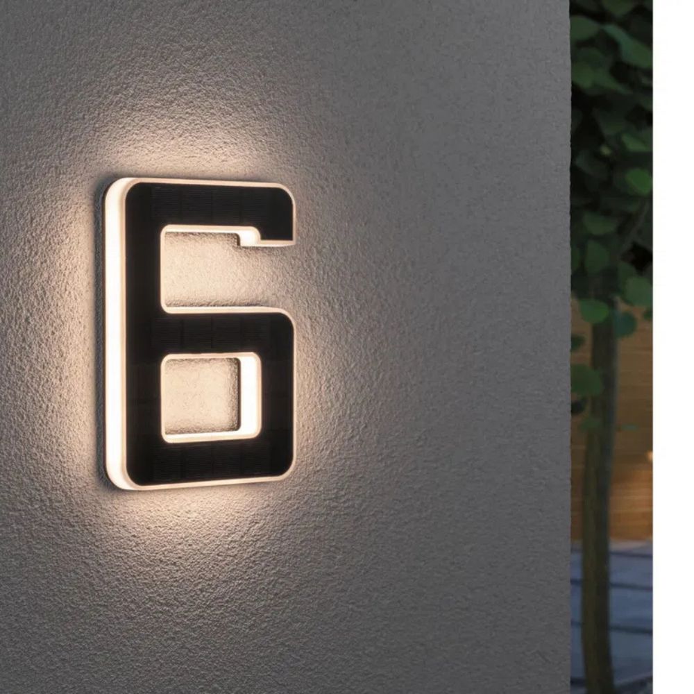 Numéro de Maison Solaire LED – Éclairage Extérieur – Image 7