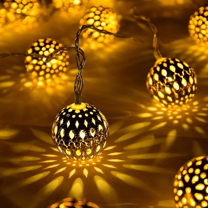 Guirlande Solaire Globes Lumineux Décoration Extérieure Jardin