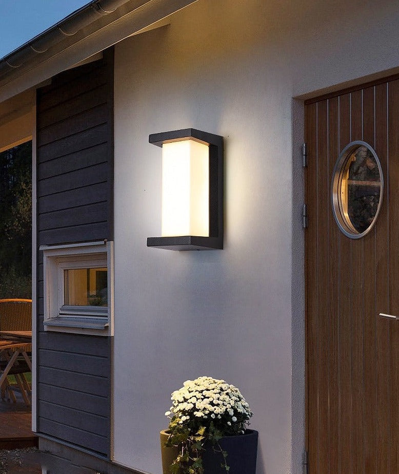 Applique jardin aluminium détecteur de passage – Image 4
