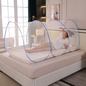 Moustiquaire Lit Pliable Zip | Installation Rapide | Voyage & Maison