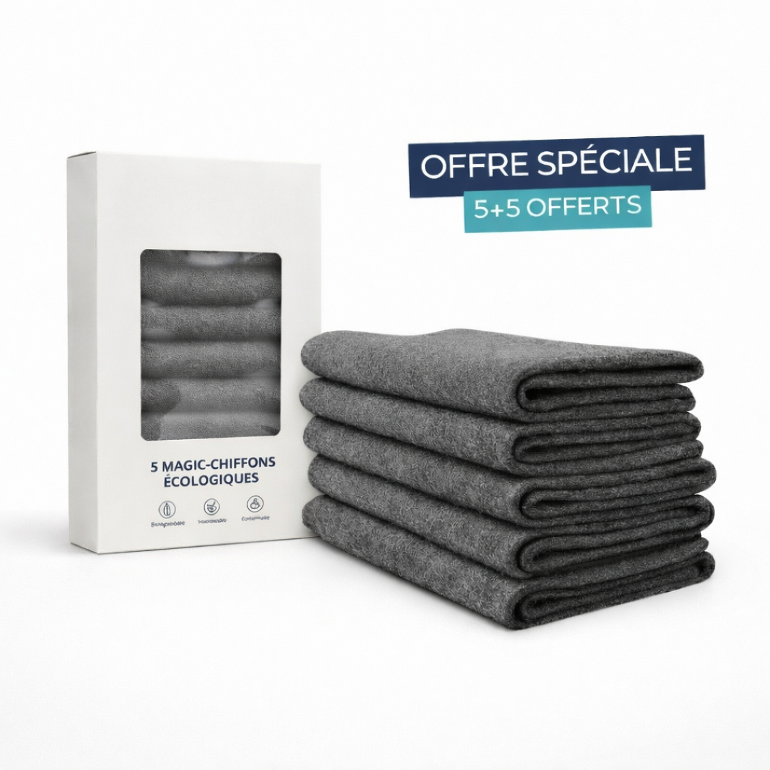 Chiffon microfibre multi-usages – Nettoyage sans effort