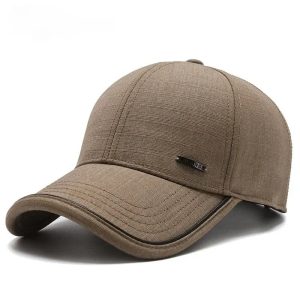 Casquette lin élégante légère ajustable