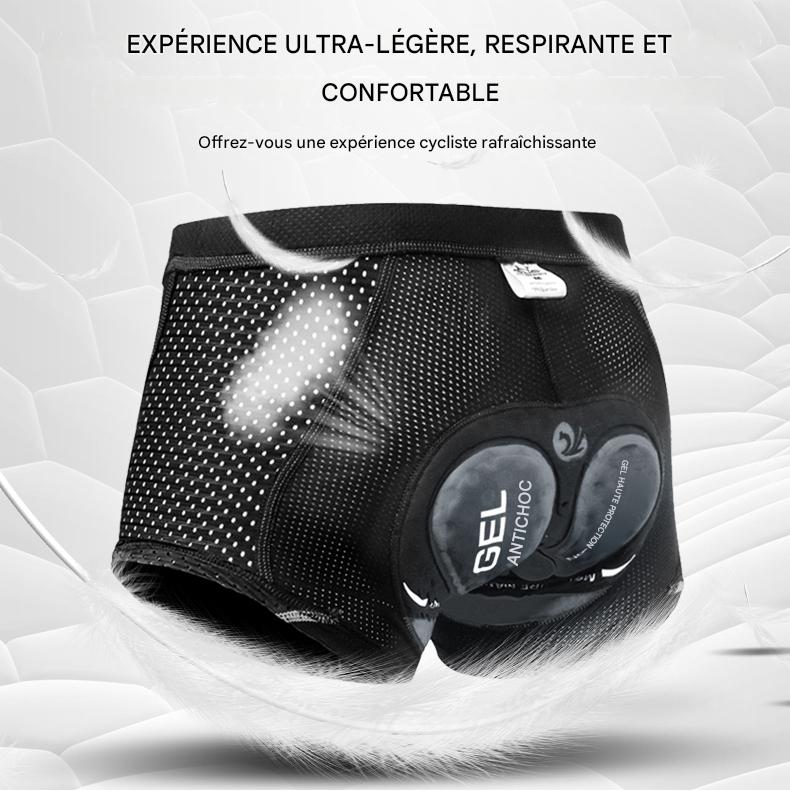 Cuissard vélo homme rembourré gel 5D confort cyclisme – Image 10
