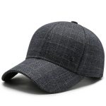 Casquette à carreaux élégante ajustable femme homme
