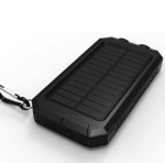 Batterie externe solaire portable étanche 20000mAh LED lampe torche camping