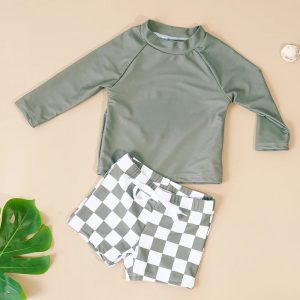 Tenue de Bain Bébé Anti-UV 2 Pièces Plage & Piscine