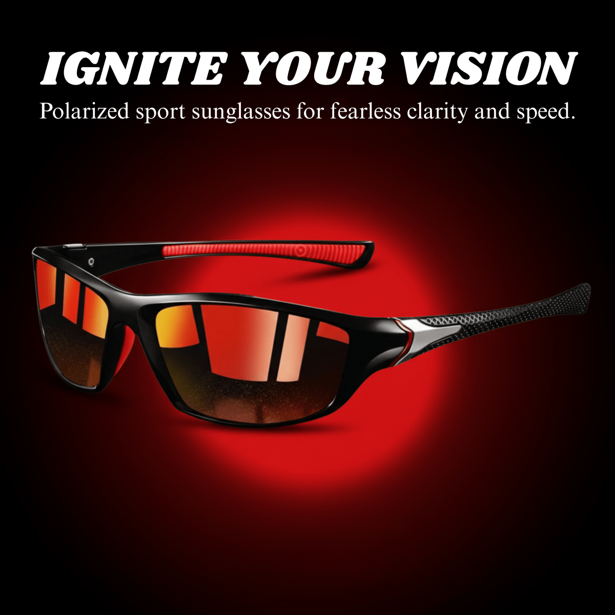 Lunettes de Sport Polarisées UV400 – Plein Air – Image 9