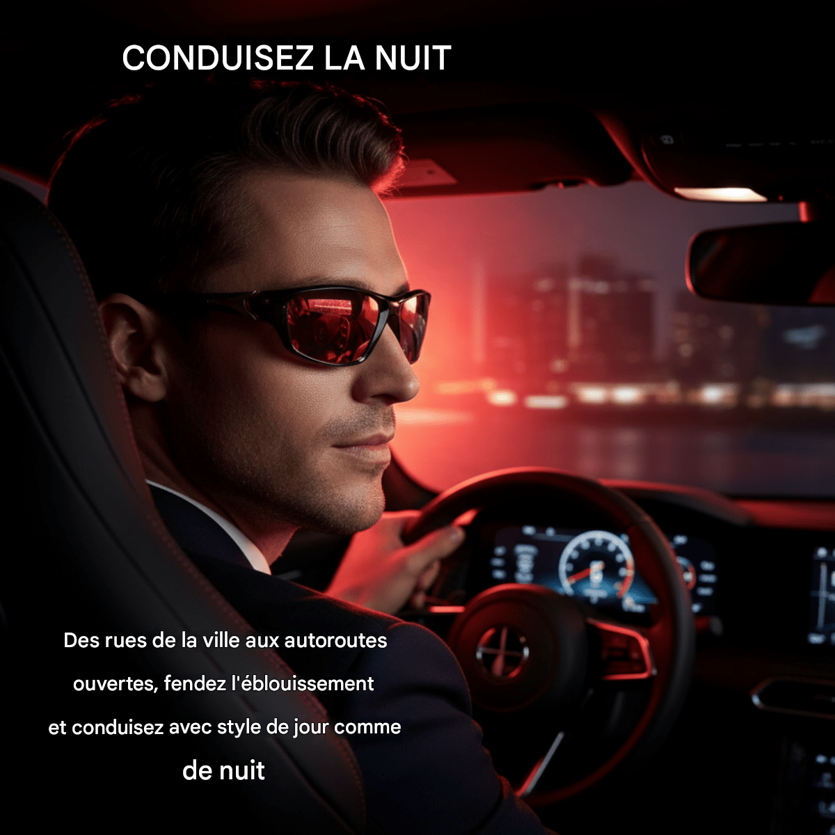 Lunettes Polarisées UV400 Sport Vision Claire Confort – Image 2