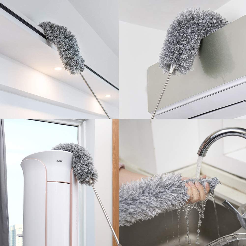 Dépoussiéreur télescopique long manche lavable – Image 6