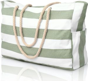 Sac de Plage Oversize Étanche et Anti-Sable Grande Capacité