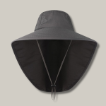 Chapeau anti-UV protection solaire large bord pliable extérieur randonnée
