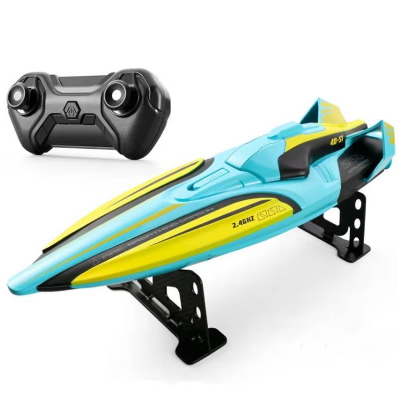 Bateau RC Rapide Étanche Double Moteur Longue Portée – Image 3