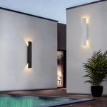 Applique Murale Extérieure LED Étanchéité IP65 Design Moderne Jardin