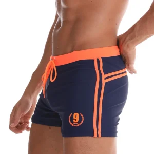 Short de bain homme style surf séchage rapide été