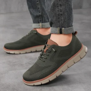 Chaussures Homme Légères Respirantes Lacets Style Business Décontracté