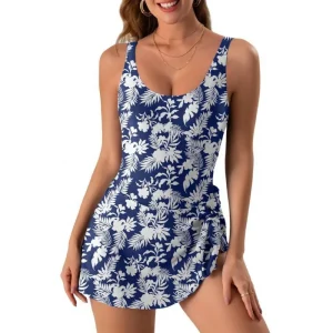 Fond bleu à motifs