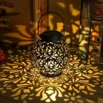 Lanterne Solaire LED Extérieur Étanche Décoration Jardin