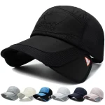 Casquette baseball respirante séchage rapide maille sport extérieur