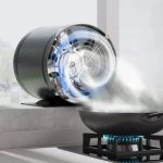 Extracteur d'air silencieux mural – Purificateur puissant maison