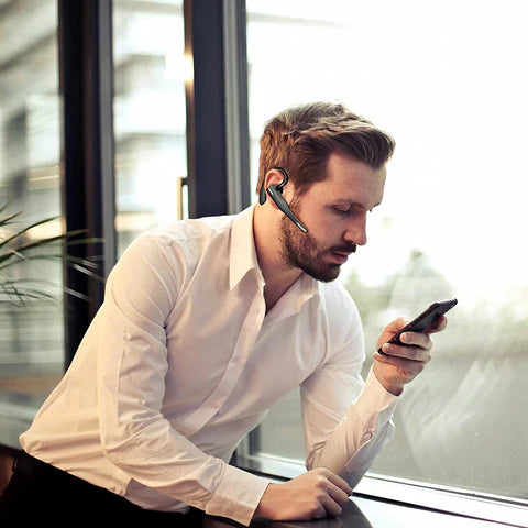 Oreillette Bluetooth micro anti-bruit longue autonomie professionnelle – Image 9