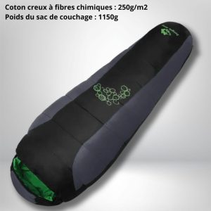 Sac de couchage grand froid camping hiver