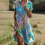 Robe bohème chic longue été tenue légère tendance femme