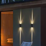 Éclairage Mural Extérieur LED Aluminium Noir Résistant