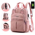 Sac à dos antivol USB pour ordinateur portable et voyage