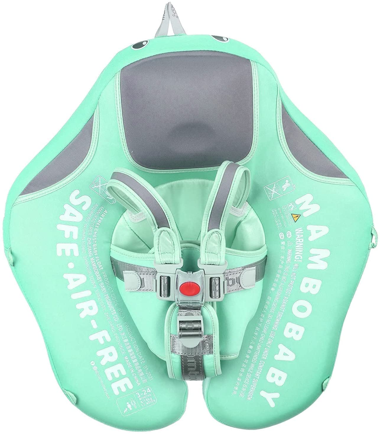Flotteur Bébé Piscine Sécurisé Anti-UV Toit Amovible – Image 3