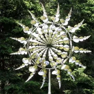 Spinner Vent Métal Décoration Jardin Résistant Intempéries